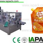 450g honey doypack liquid pouch packaging machine high frequency