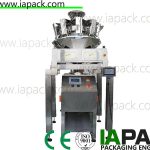 5.5 kw nuts premade pouch packing machine zipper packaging sealing