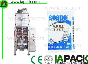 500g 1000g salt garging machine nga adunay volumetric cup filler alang sa gusseted bag accuracy 0.2 to 2g