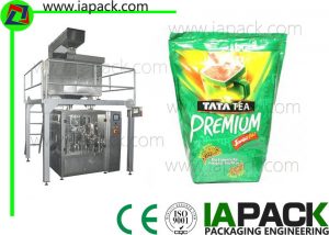 500g nga Tea Bag Premade Pouch Packing Machine Naglakip sa Linear Scale