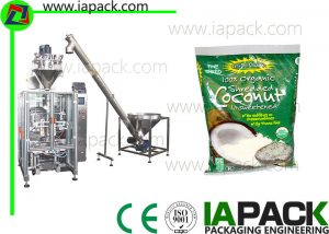 Automatic Powder Packaging Machine Auger Filler Alang sa Coconut Powder