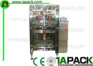 Automatic Vertical Form Pill Seal Machine PLC Control alang sa Granulated Sugar