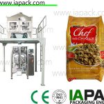 automatic vertical packing machine 500g pet food packing machine sa 90 pakete matag min