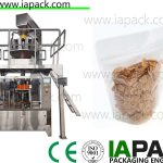 corn flake stand pouch packing machine stand-up zipper bag packing machine pagpuno range 5-1500g