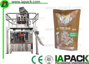 Pet Biscuits Granule Packing Machine, Rotary Packing Machine 380V 3 Phase