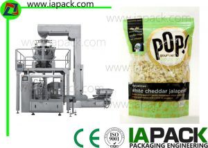 Popcorn Premade Pouch Filling Sealing Machine Sa Multi Head Scale