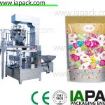 zipper pouch packing machinery stand-up zipper pouch rotary packing machine alang sa kendi