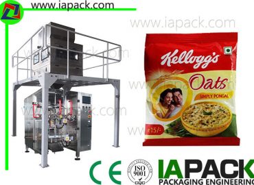 automatic oatmeal packing machine food packaging machine awtomatikong granule packaging machine alang sa adlaw-adlaw nga oatmeal
