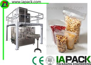 automatic premade pouch packing machine alang sa seed stand-up zip bag packing machine
