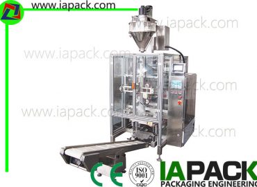 kape nga powder vertical automatic packing machine 50 bags / min auger fill