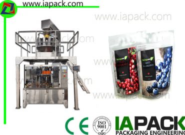 Ang cranberries una nga pouch packing machine automatic checking system