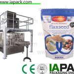 flaxseed zipper premade pouch filling machine lakip ang linear scale