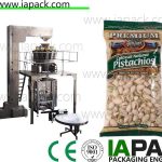 Pistachio nuts packaging machine, vertical nga porma nga pag-seal machine