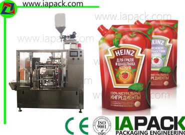 tomato paste packing machine, poly nga pouch packing machine PLC control